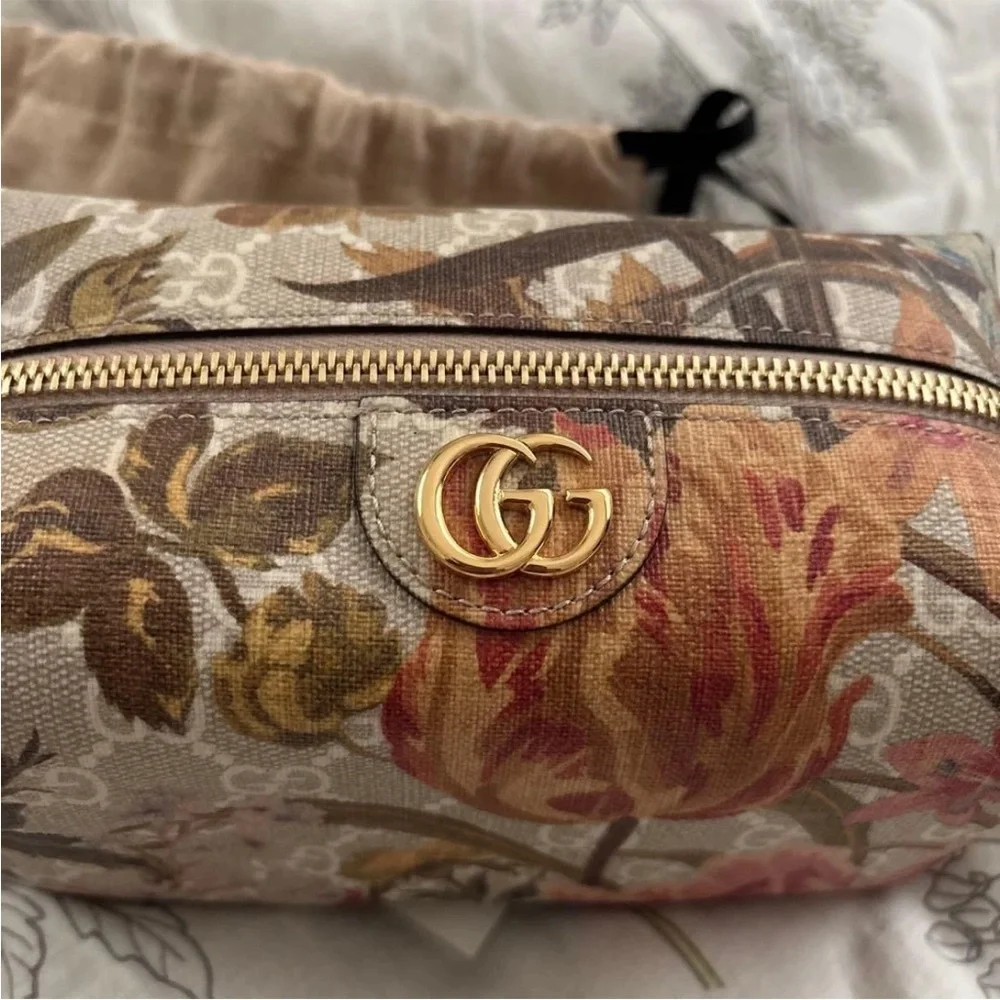 Gucci Floral Beige Women's Bag - Picture 6 of 15